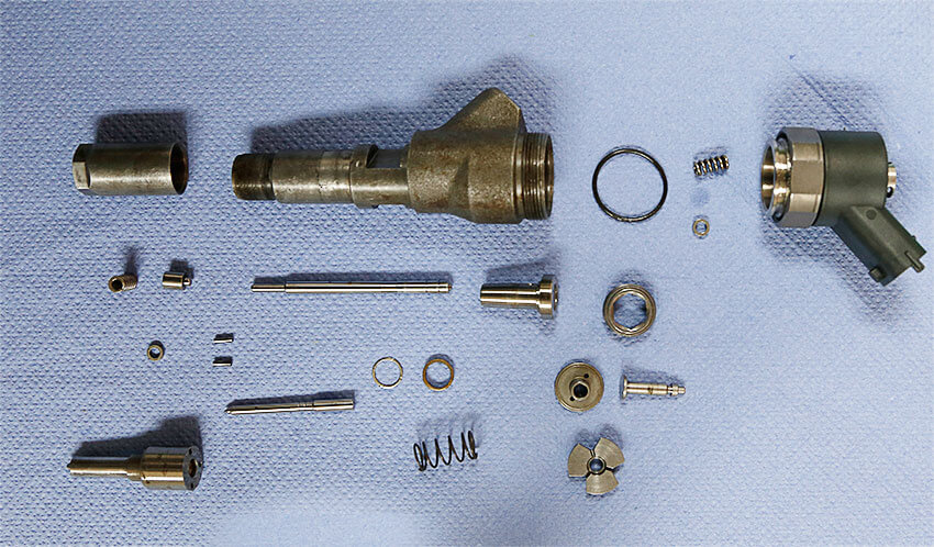 Sastavljanje common rail injektora dizne